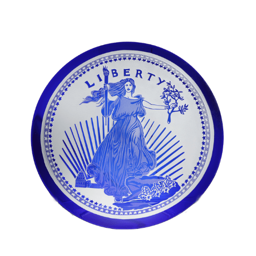 Modern glass art sculpture by Trish Duggan