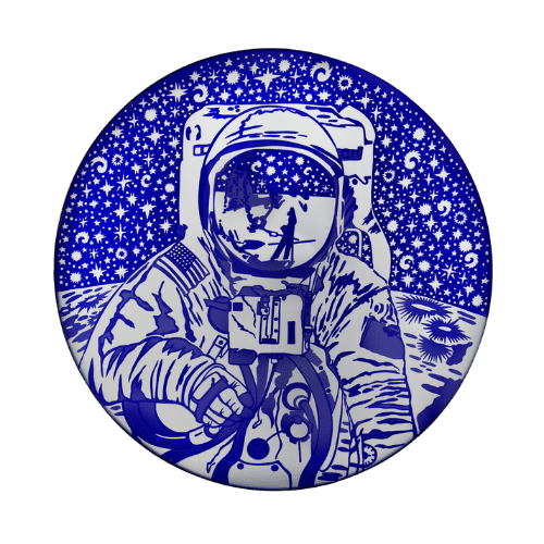 Contemporary glass sculpture artwork by Trish Duggan